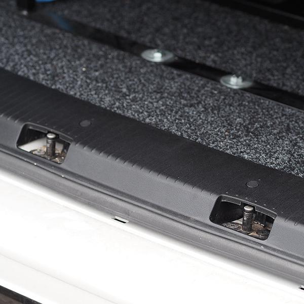 For VW T5/T5.1 Transporter V2 Rear Threshold Cover Barndoor Plastic Full Length | Van-X