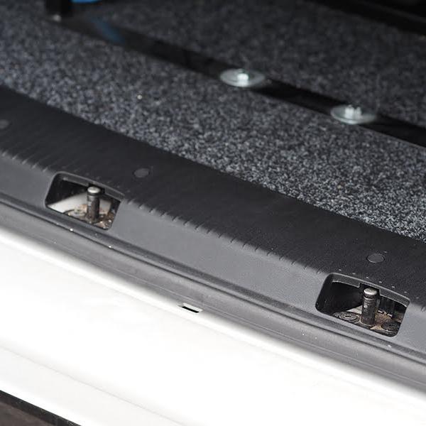 For VW T6 Transporter V2 Rear Barndoor Threshold Cover Plastic Full Length | Van-X