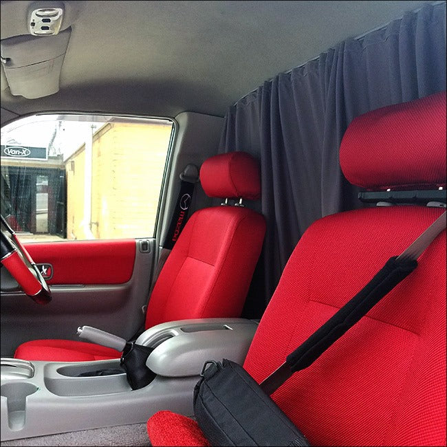 For Citroën Relay Cab Divider Curtain Kit with Rail Premium Quality  - Van-X