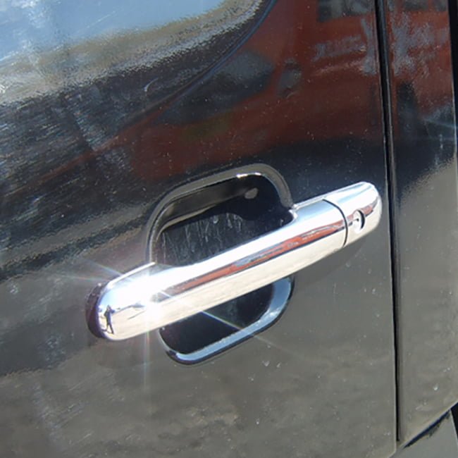 For VW Crafter Exterior Door Handle Covers Mirror Finish Stainless Steel (4PCS) | Van-X