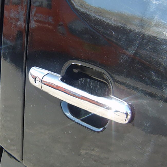 For Mercedes Sprinter Door Handle Covers – 4 Piece Stainless Steel Trim | Van-X