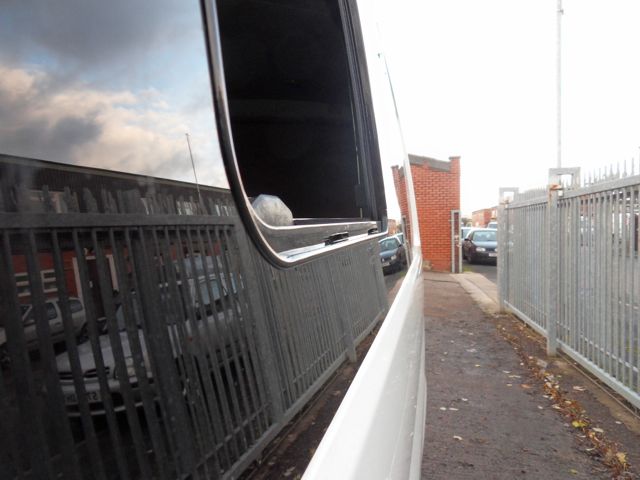 For VW T5 Transporter Smoked Sliding Side Window Glass | Privacy Van Window Upgrade – Van-X