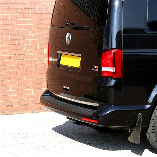 For VW T5.1 Transporter Rear Tailgate Edge Stainless Steel Trim | Van-X
