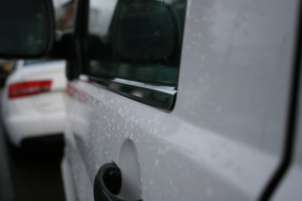 For VW T5 Stainless Steel Window Sill Trims – Premium Interior & Exterior Upgrade | Van-X