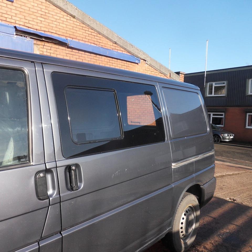 For VW T4 Transporter Sliding Side Window Smoked Glass | Van Conversion Privacy Window – Van-X