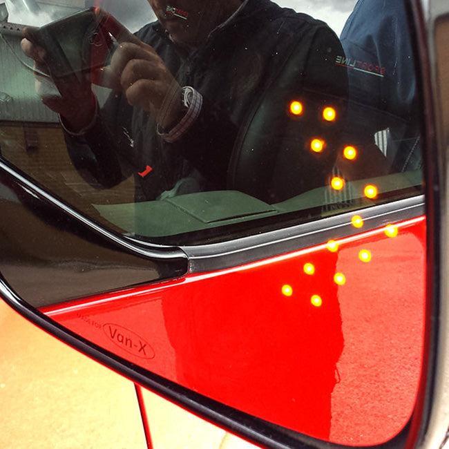 For VW T4 LED Wing Mirror Lens Non-Heated Anti-Glare Mirror Glass Upgrade – Clear View Replacement - Van-X