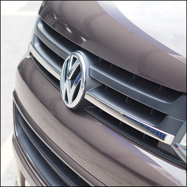 For VW T5.1 Transporter Single Line Front Grille Trim Set (2 Piece) | Van-X