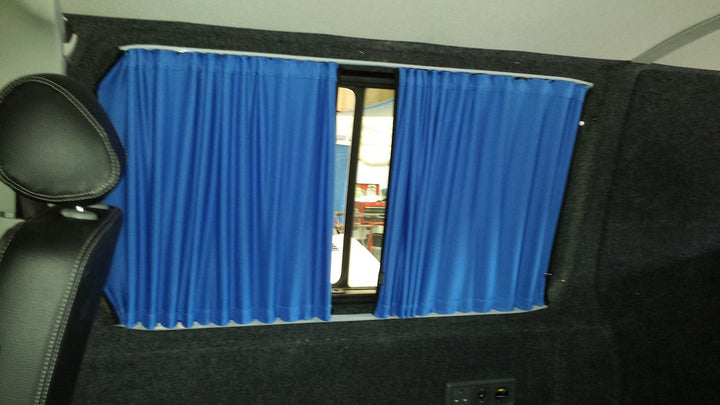 For VW T6 Transporter Premium 2 x Side Window Curtains Van-X