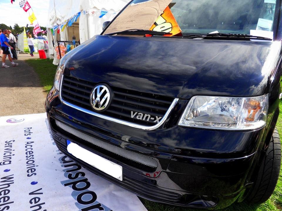 For VW T5 Front Radiator Grille Surround Trim | Chrome Front Grille Upgrade – Van-X