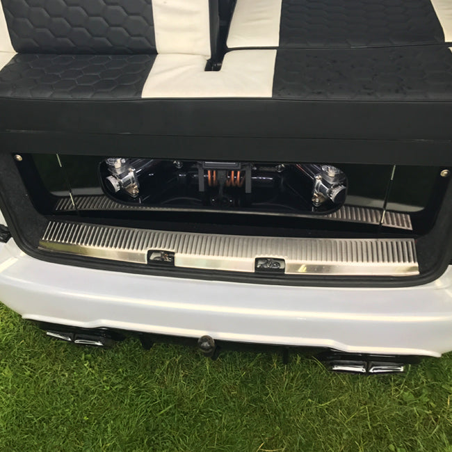 For VW T5/T5.1 Rear Barn Door Threshold Cover Stainless Steel | Van Conversion Interior Trim – Van-X