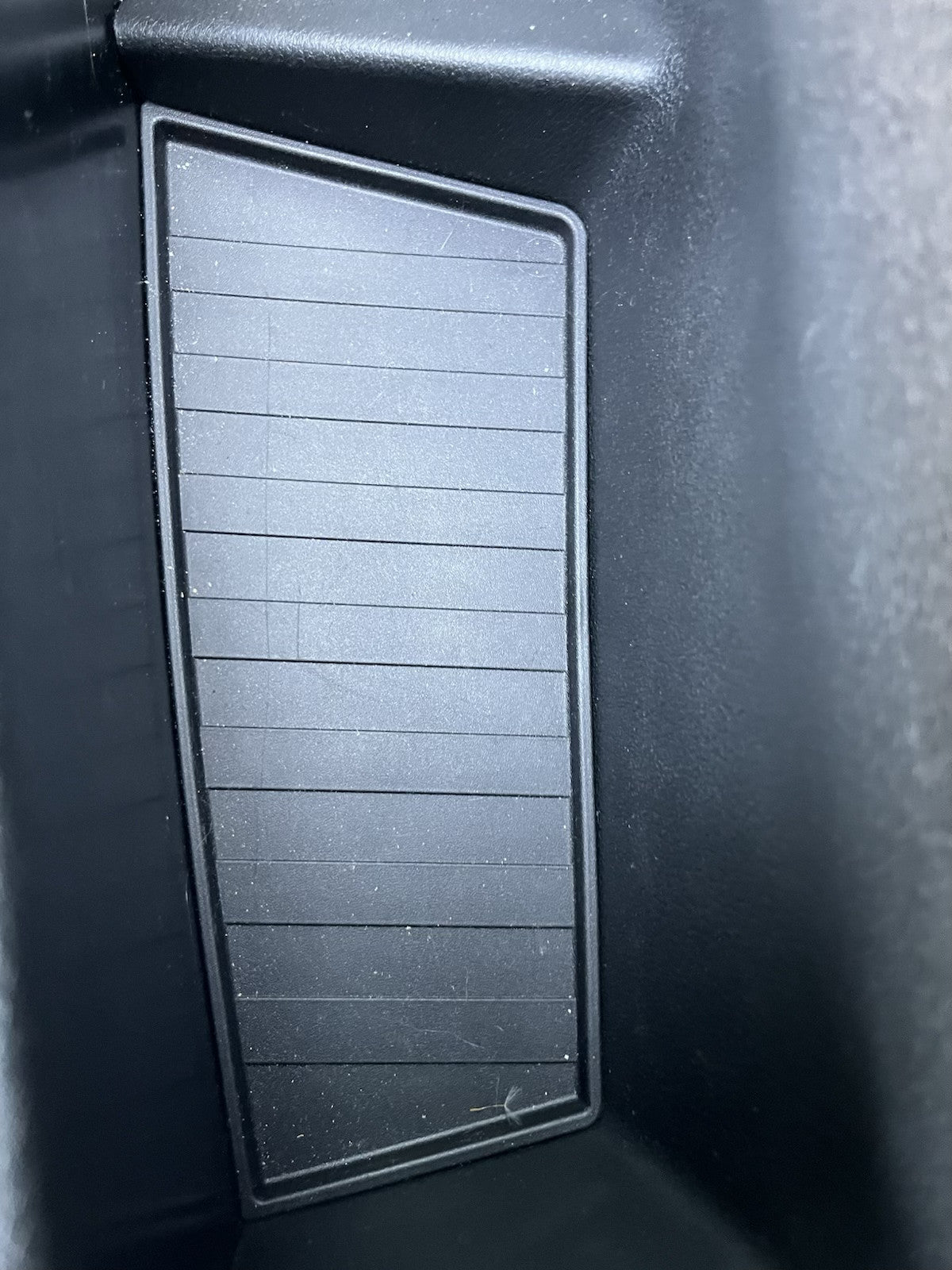 For Fiat Scudo Door Pocket Rubber Inserts & Mats – Black Interior Storage Liners