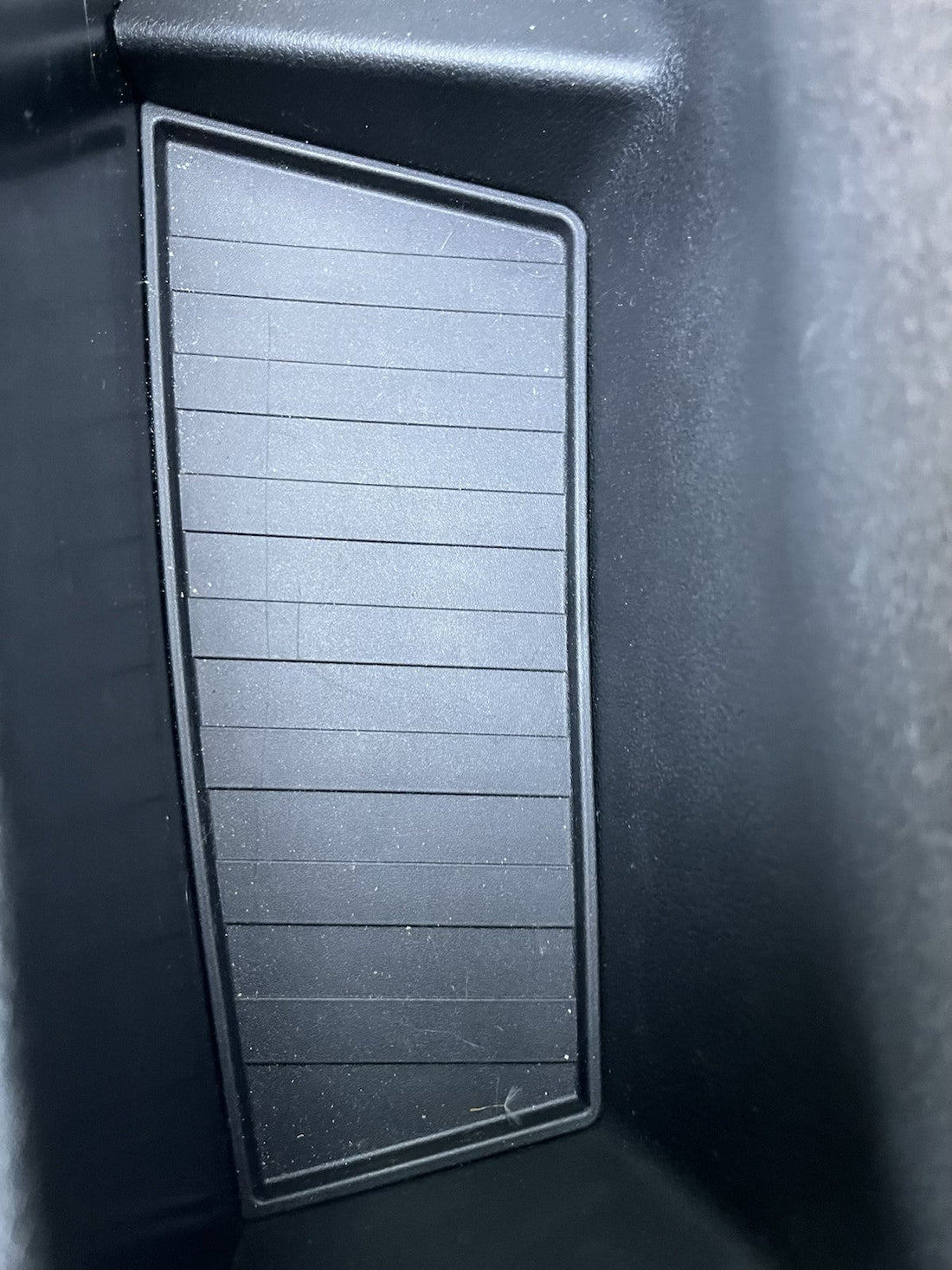 For Citroën Dispatch Door Pocket Rubber Inserts & Mats – Black Interior Storage Liners