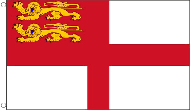 Sark flag 5ft x 3ft with eyelets