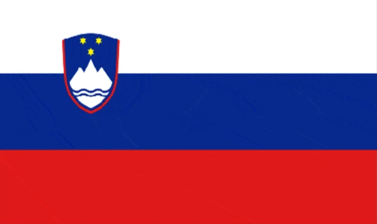 Slovenia flag 5ft x 3ft with two eyelets