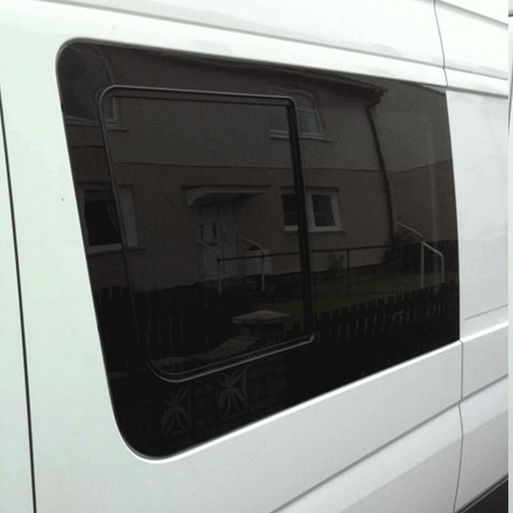 Mercedes Sprinter MK3 Sliding Side Window – Limo Tinted Glass (2006-2018) - Van-X