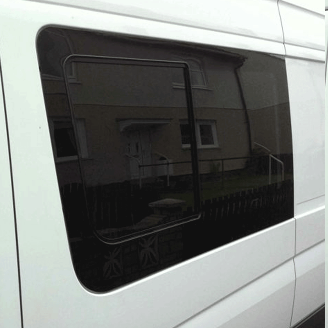 Mercedes Sprinter MK3 Sliding Side Window – Limo Tinted Glass (2006-2018) - Van-X