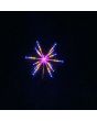 Solar powered firework starburst led light multicolour