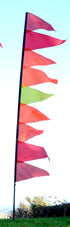 Exotic pendant banner festival flag kit SUMMER