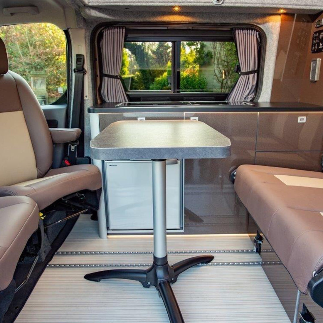 For Vauxhall New Vivaro Premium black out 1 x Side Window Curtains like factory built conversion