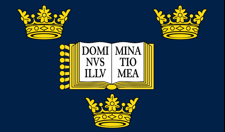 University of Oxford flag Oxford university 5ft x 3ft with eyelets