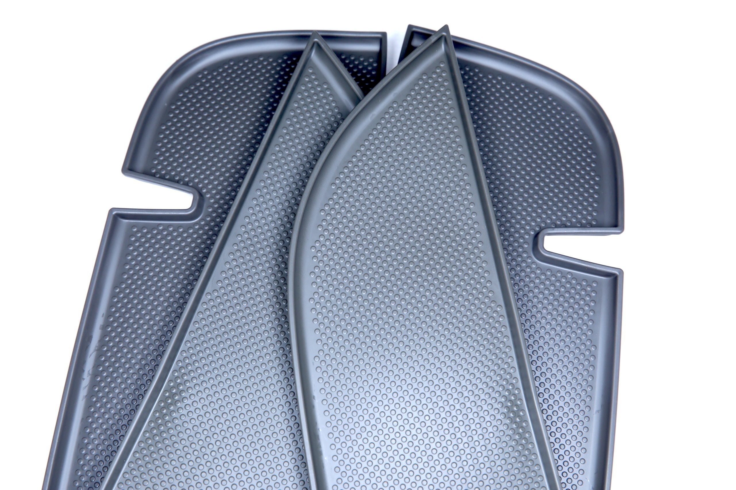 For VW T5/T5.1 Dark Grey Door Pocket Inserts – Both Captain Seats | Van-X