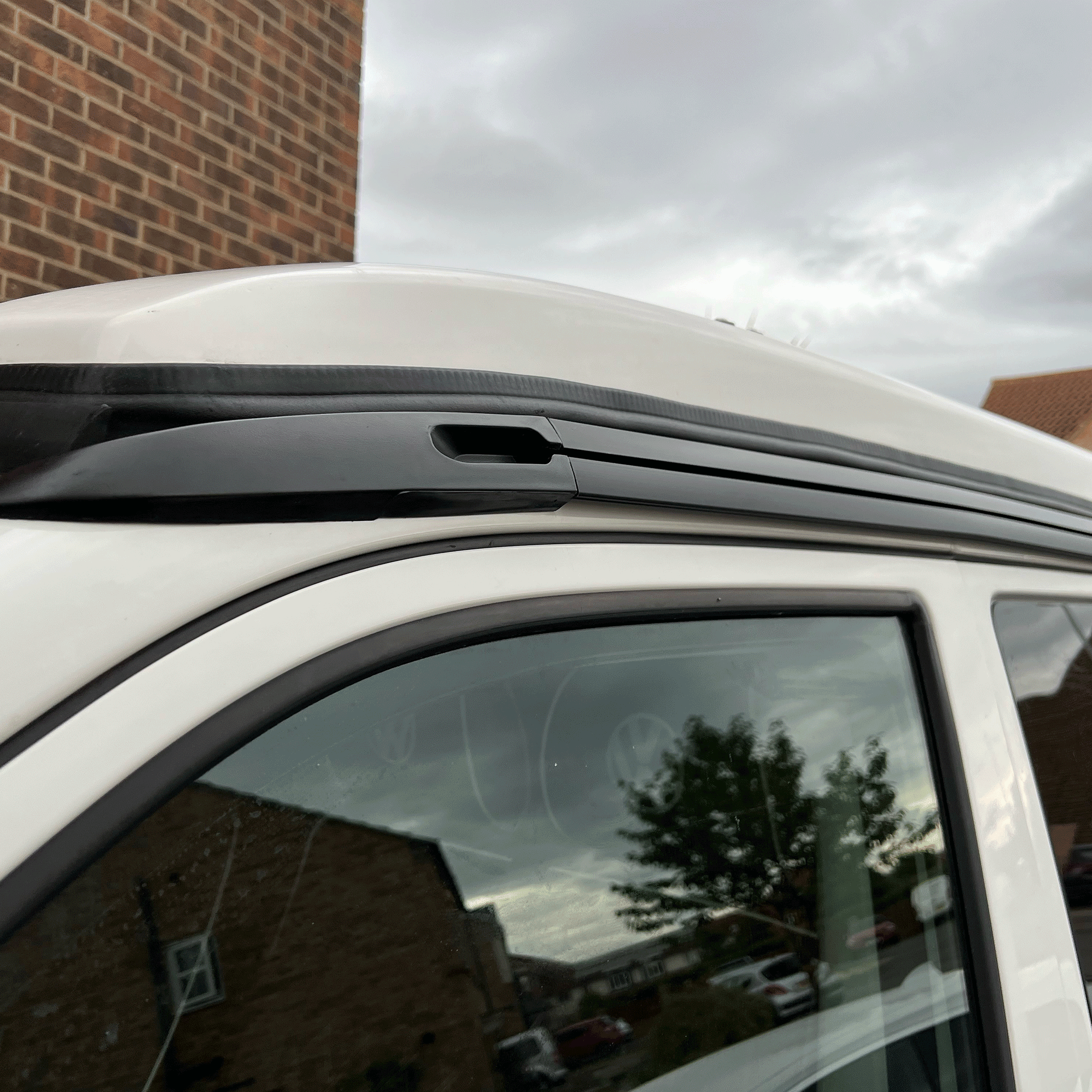 For VW T6.1 Awning Rails (Black) - B-Grade - Collection Only | Van-X