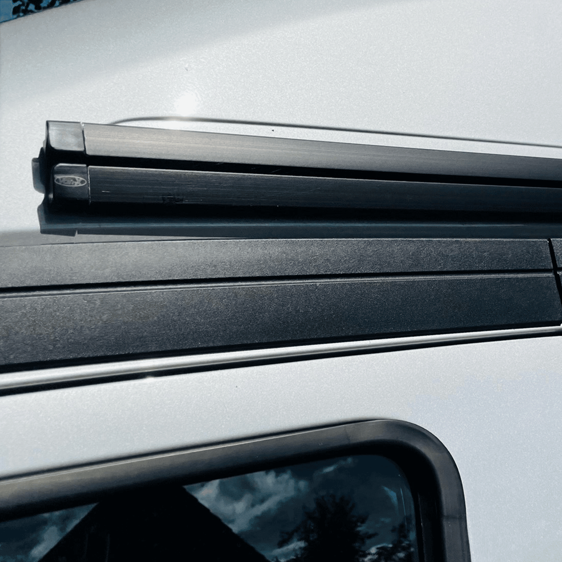 For Ford Transit Custom High-Roof Campervan Black Awning Rails – Drive-Away & Reimo Compatible | Van-X