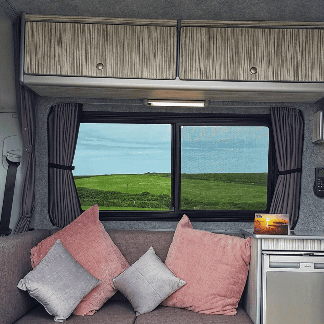 For MAN TGE /New Crafter Premium 1 x Side Window Curtains | Van-X