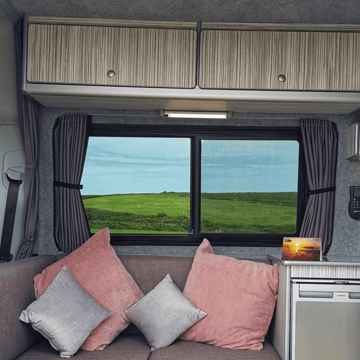 For MAN TGE /New Crafter Premium 1 x Side Window Curtains | Van-X