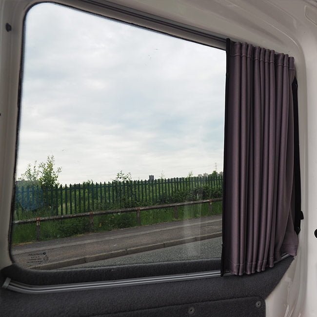 For VW T6 Transporter Van Conversion Premium Curtains - Black/Grey - CREATE YOUR OWN BUNDLE! Van-X