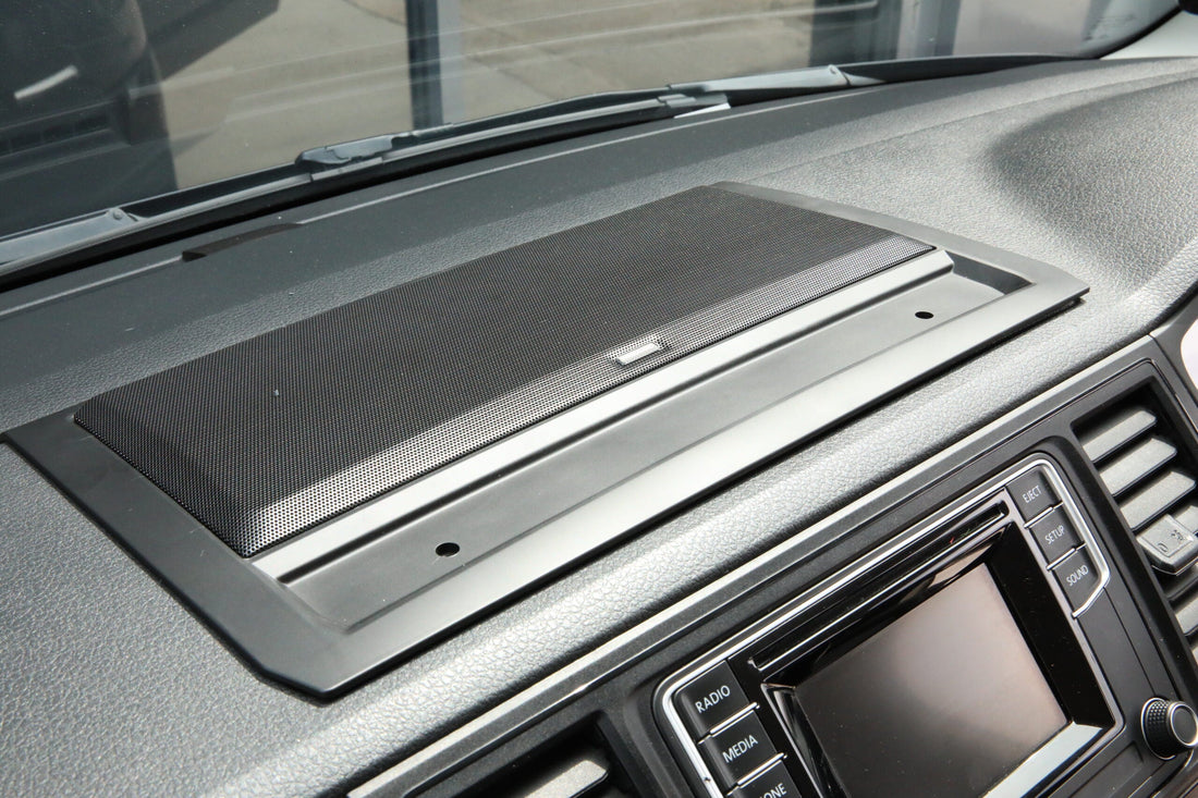 VW T6 Camper Van Top Dash Speaker Console Upgrade | Van-X