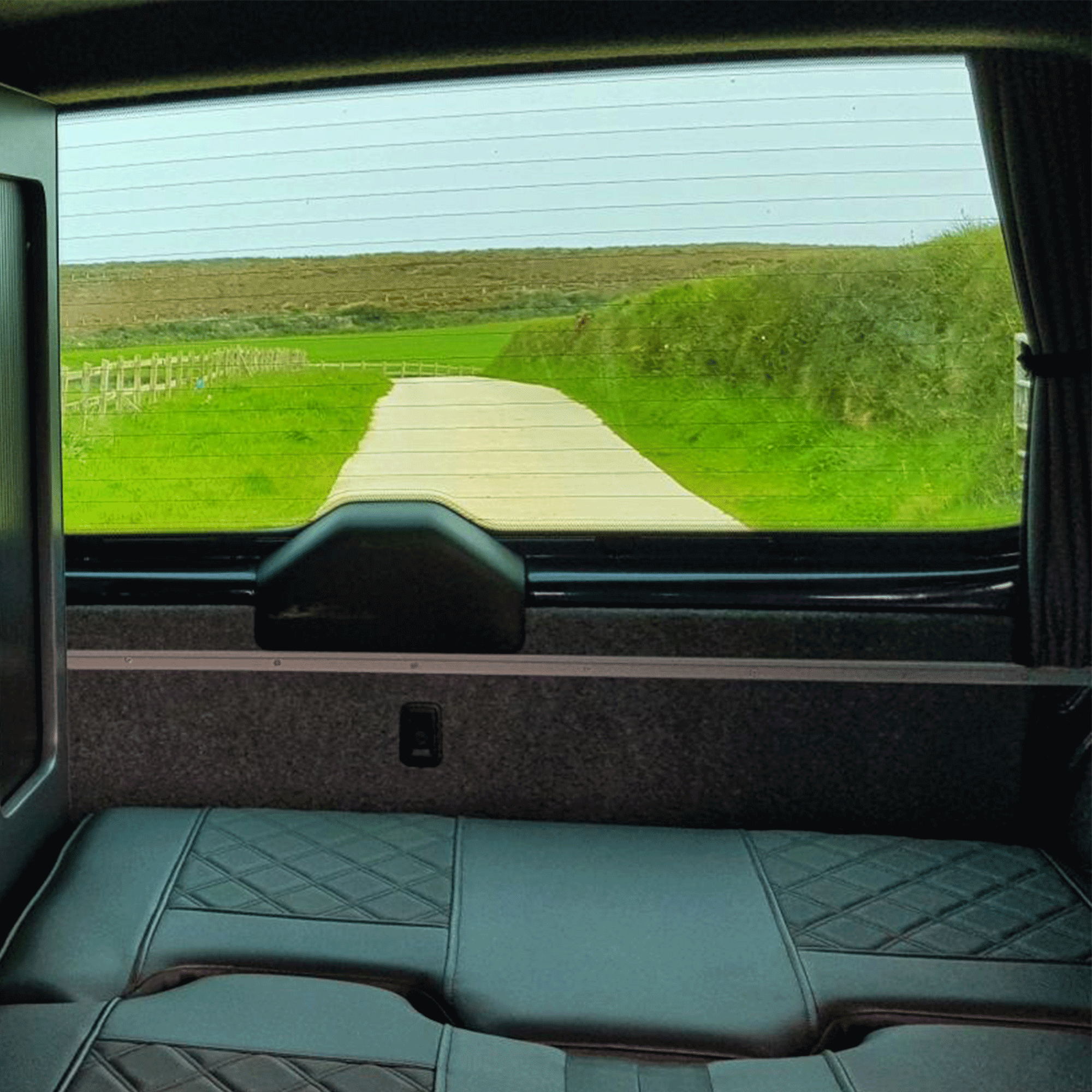 For VW T5 Premium 1 x Tailgate Window Curtain Van-X Interior Styling