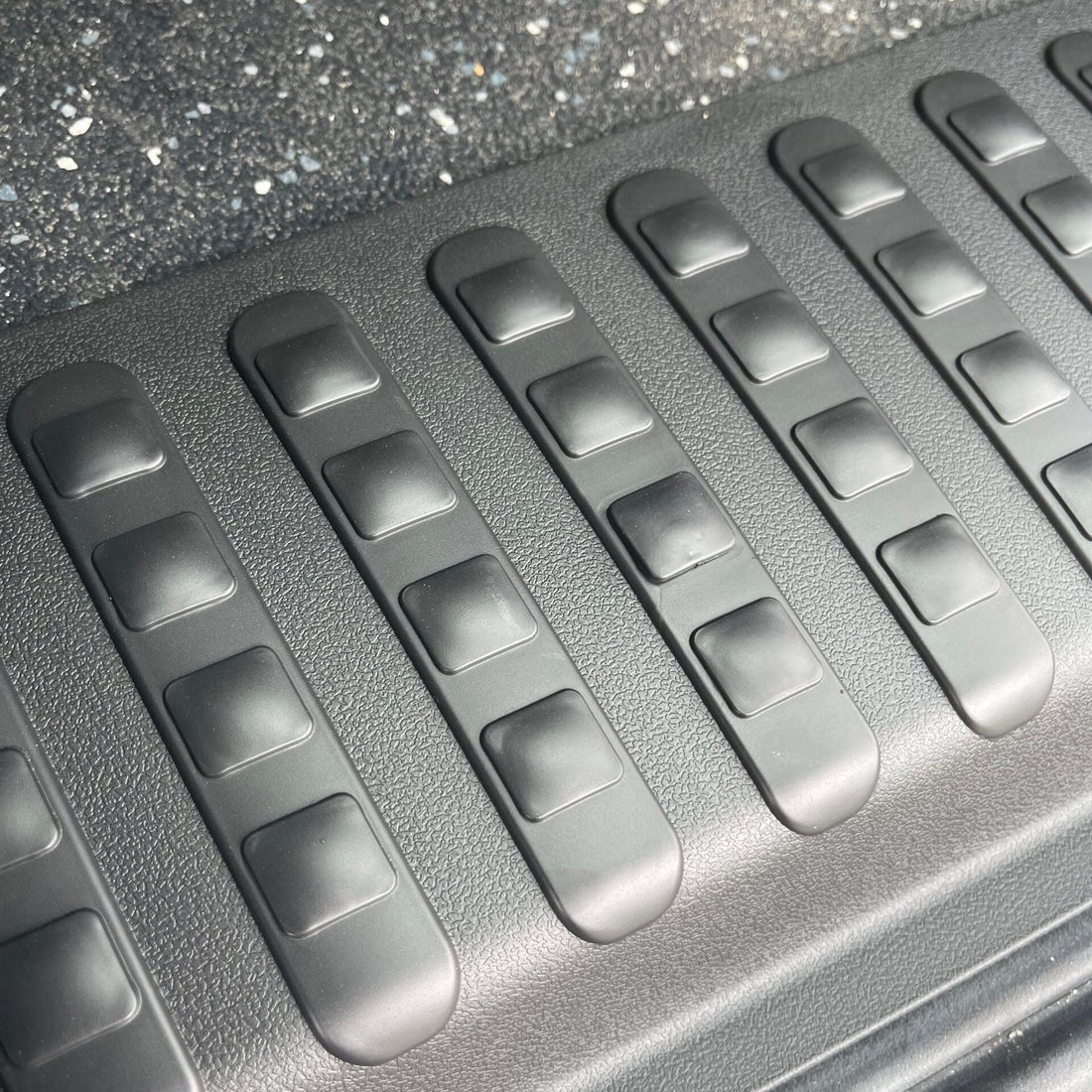For VW T6.1 V3 Tailgate Rear Threshold Cover Campervan Conversion Parts Including Screws and Caps