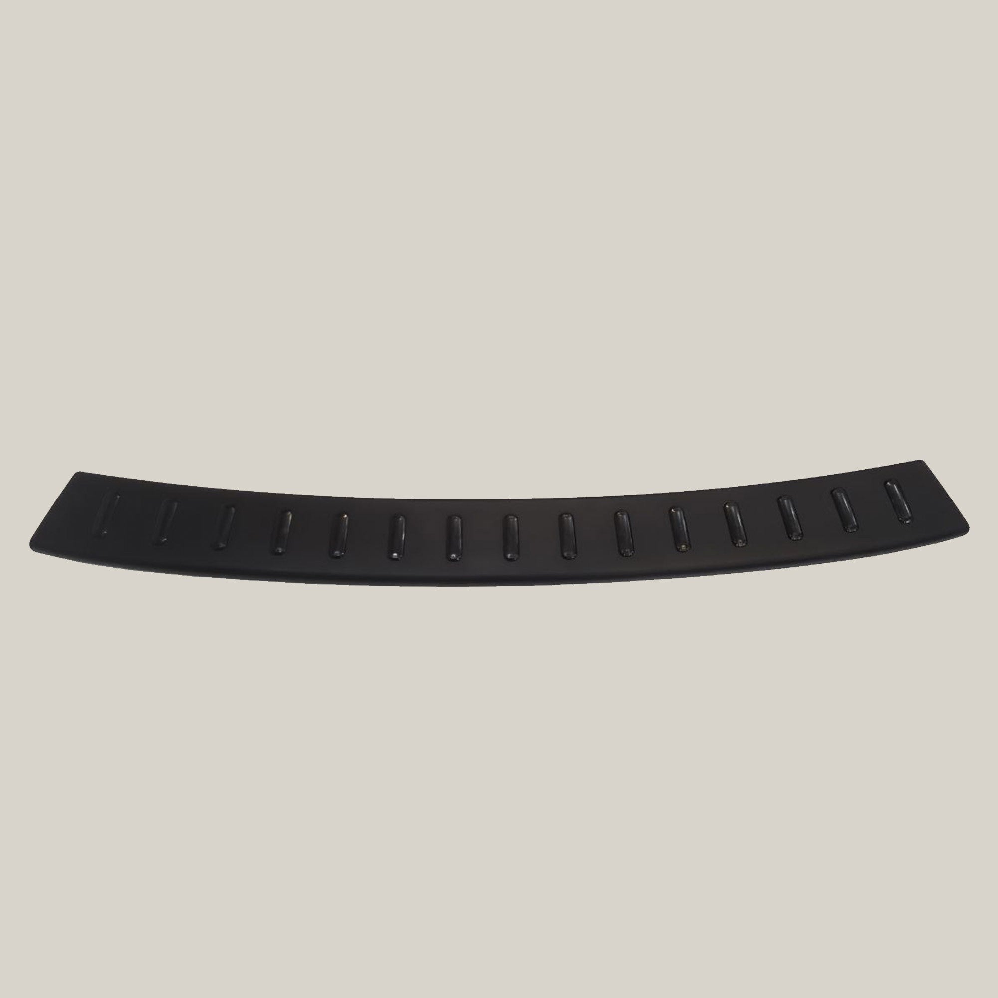 For Vauxhall Vivaro Rear Bumper Protector | Black Plastic Bumper Protector | Van-X