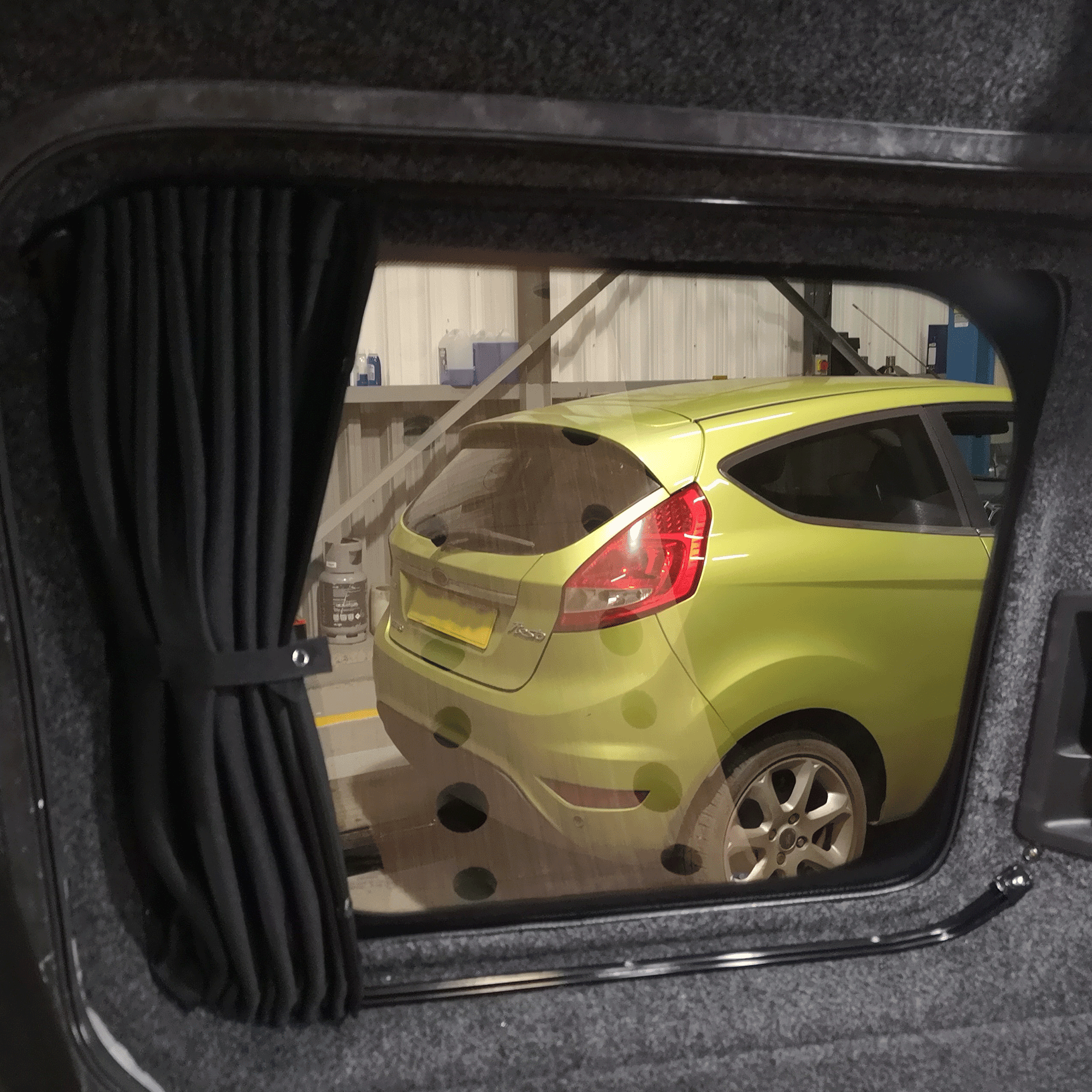 For Toyota Proace Premium Window Curtains - Black/Black - CREATE YOUR OWN BUNDLE! | Van-X