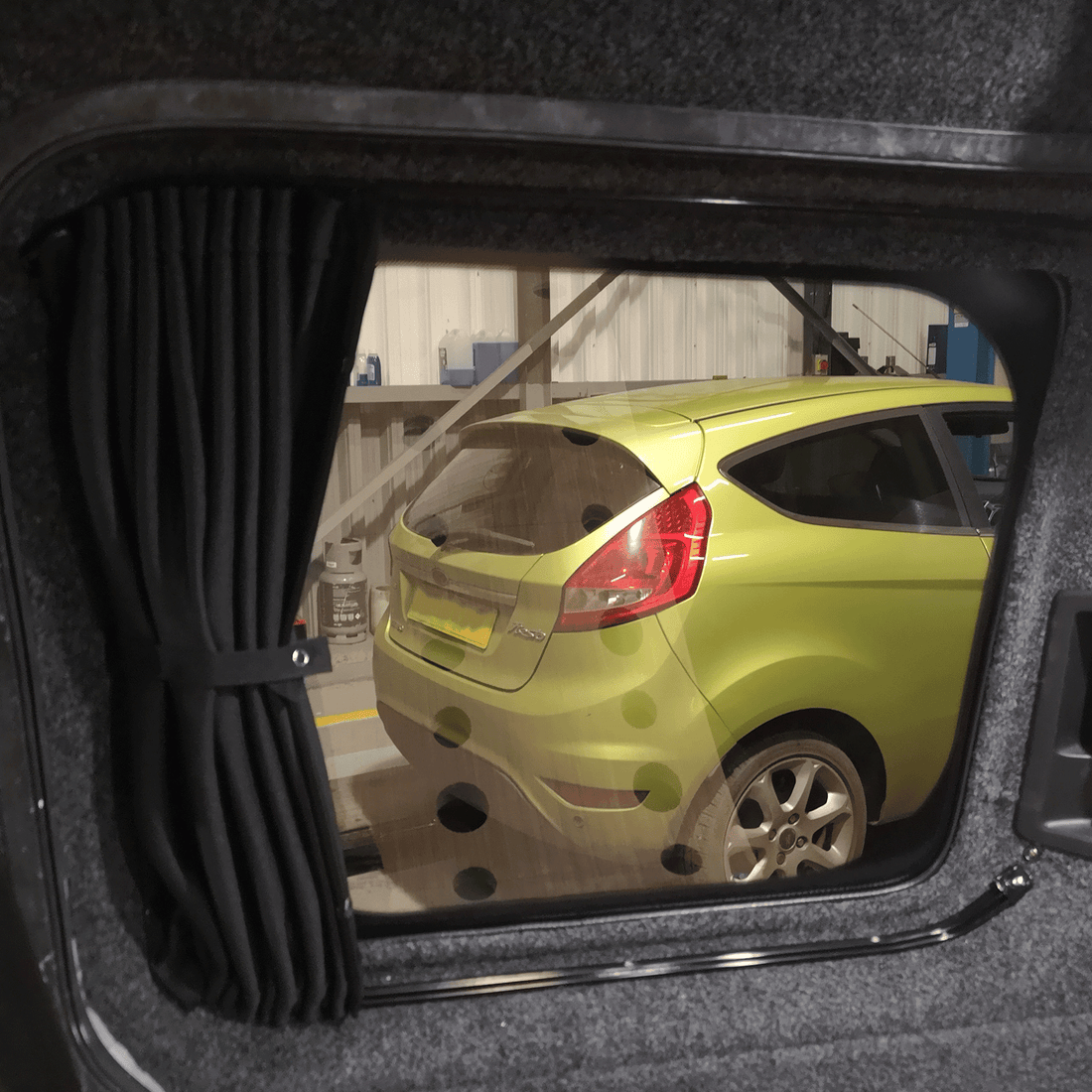 For Fiat Scudo Premium Window Curtains - Black/Black - CREATE YOUR OWN BUNDLE! | Van-X