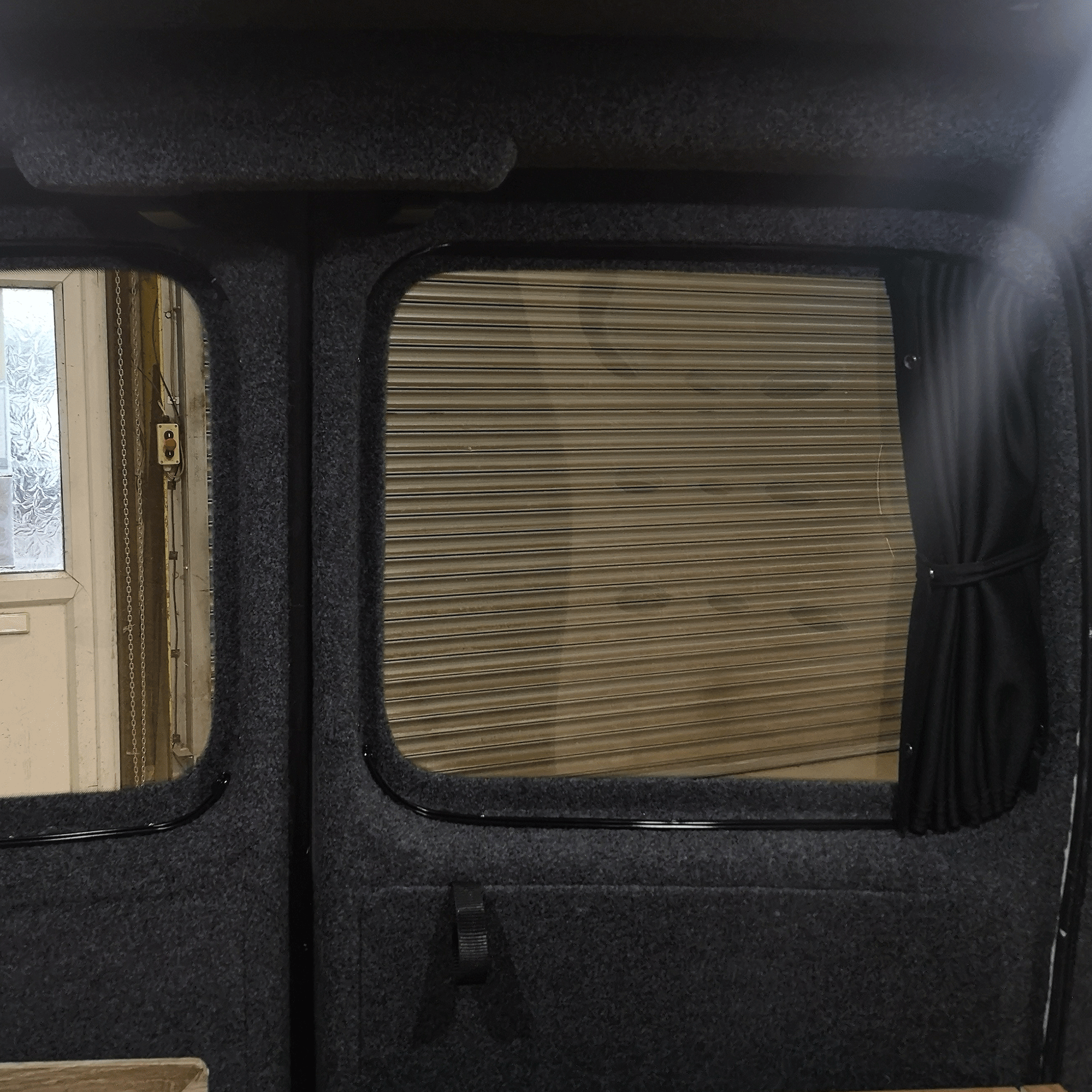 For Toyota Proace Premium Window Curtains - Black/Black - CREATE YOUR OWN BUNDLE! | Van-X