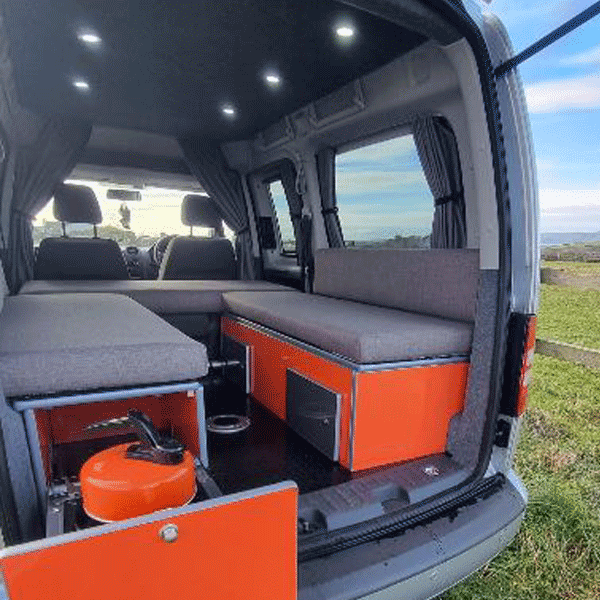 For Citroën Dispatch Premium Window Curtains - Black/Grey - CREATE YOUR OWN BUNDLE! | Van-X