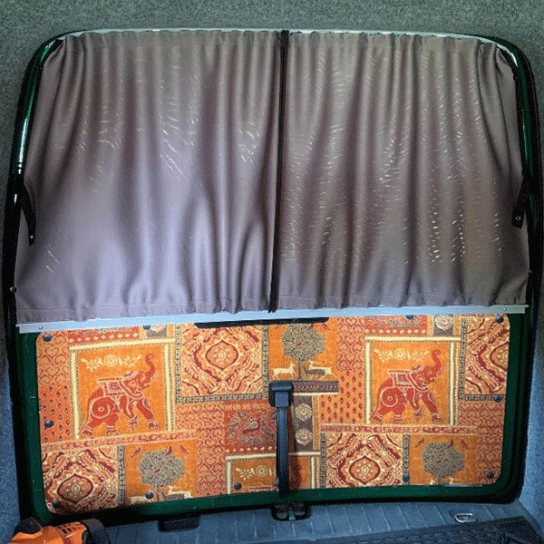 For Citroën Dispatch Premium Window Curtains - Black/Grey - CREATE YOUR OWN BUNDLE! | Van-X