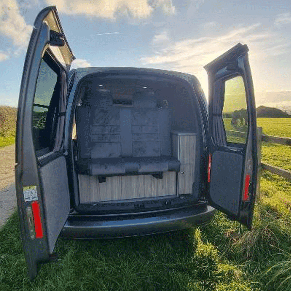 For Citroën Dispatch Premium Window Curtains - Black/Grey - CREATE YOUR OWN BUNDLE! | Van-X