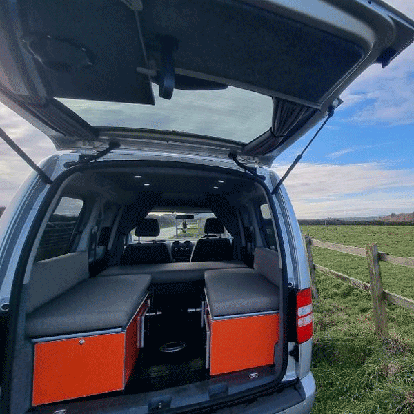 For Toyota Proace Premium Window Curtains - Black/Grey - CREATE YOUR OWN BUNDLE! | Van-X