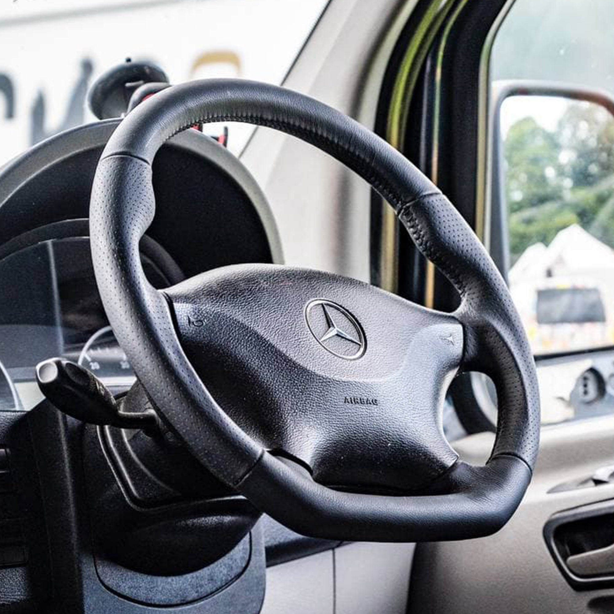 For VW Crafter Leather Steering Wheel | Premium Steering Wheel Upgrade | Van-X