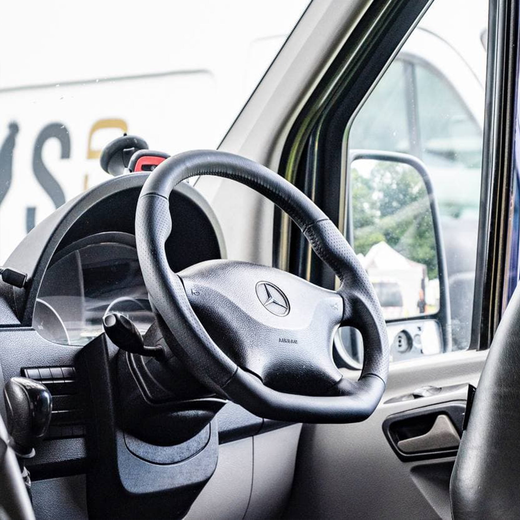 For VW Crafter Leather Steering Wheel | Premium Steering Wheel Upgrade | Van-X
