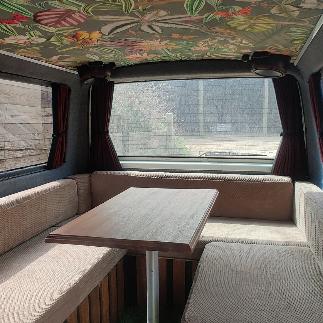 For VW T4 Premium 1 x Side Window Curtain Van-X