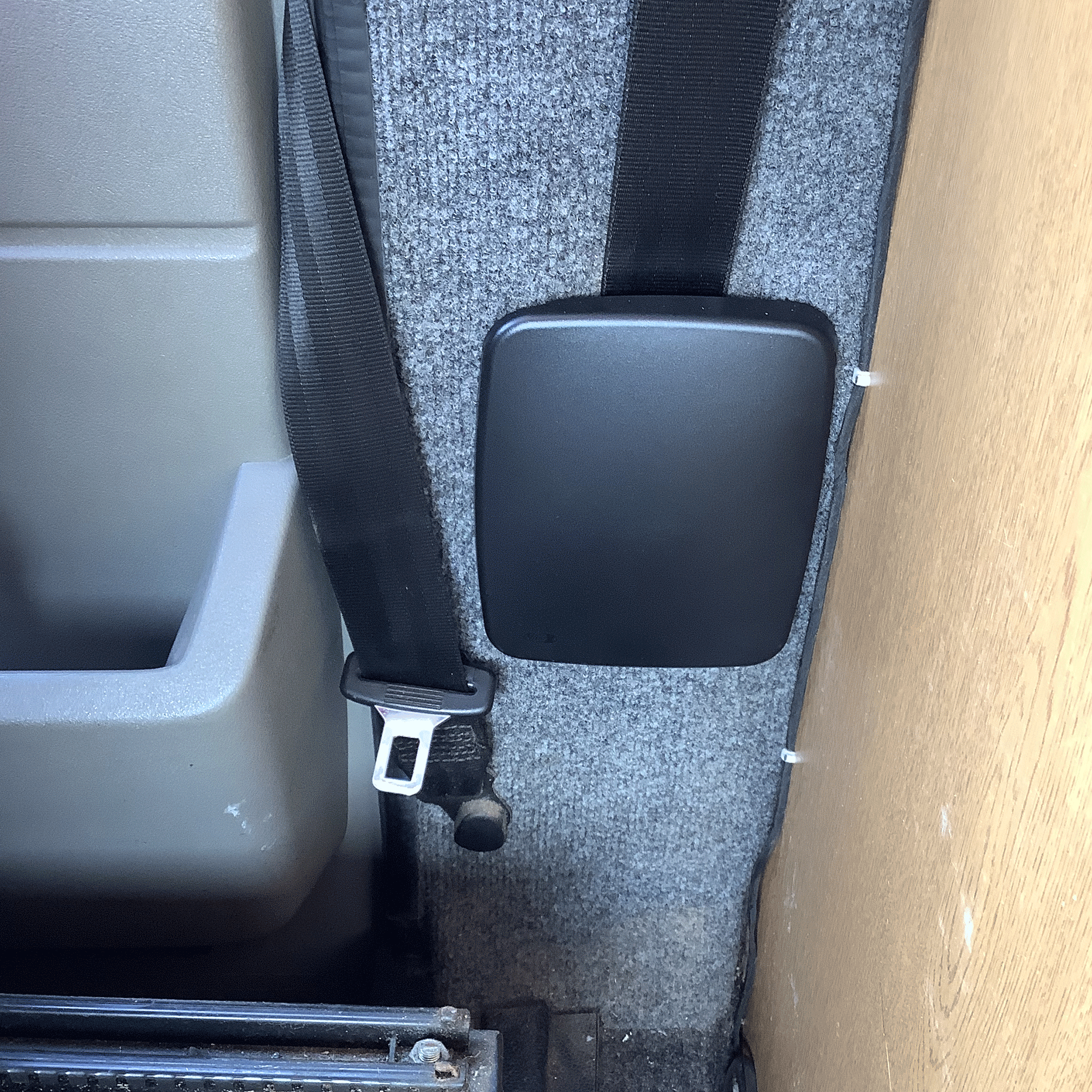 For VW T4 Black Seat Belt Cap Covers – OEM Replacement Set of 2 | Van-X