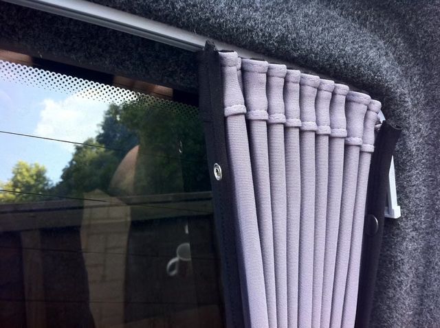 For VW T3 Premium 1 x Side Window Curtains Van-X