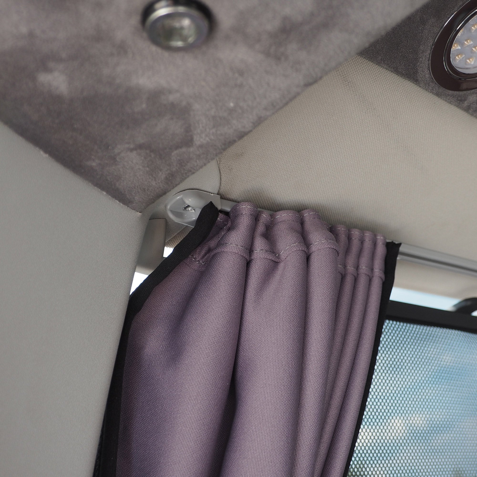 For VW T5 Caravelle / Shuttle 2 x Side Curtain Kit | Campervan Blackout Blind | Van-X