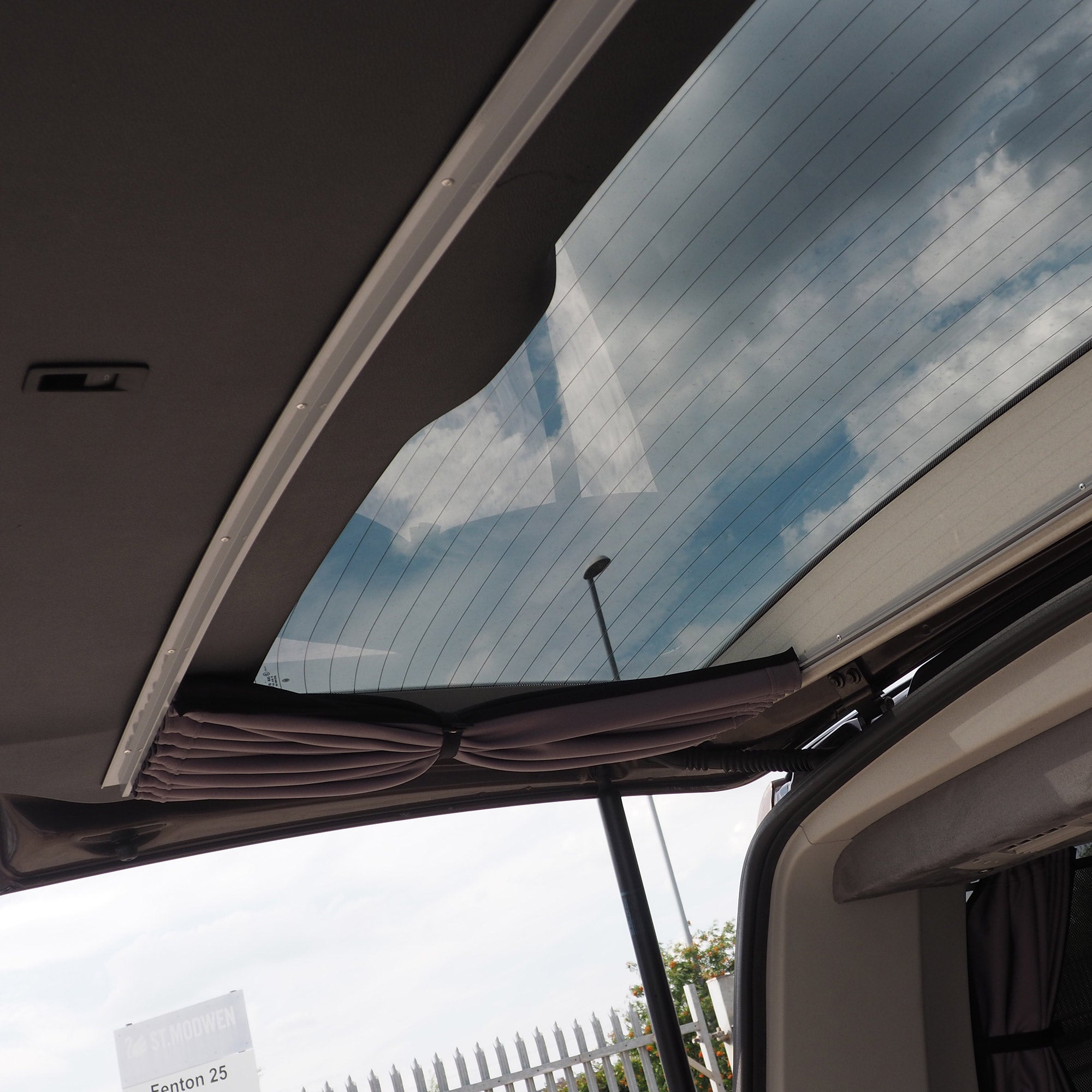 For VW T5 Caravelle / Shuttle Premium Window Curtains - Black/Grey - CREATE YOUR OWN BUNDLE! Van-X