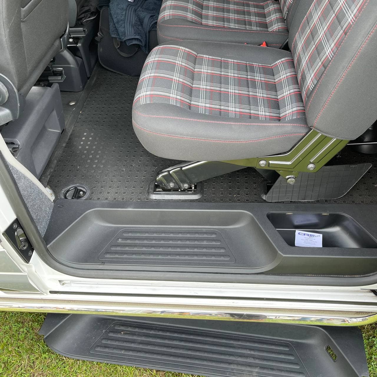 For VW Transporter T6 Side Step V3 – 17mm Deep with Storage Compartment | Van-X