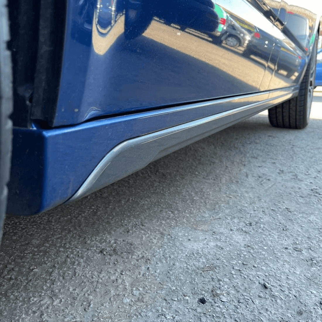 For VW T6.1 Transporter SWB ABS Side Skirts Painted In Candy White Ready to Fit, latest in style